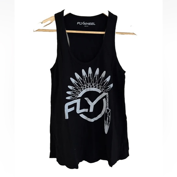 ‘Fly’ Feathers Black & Faded White by Flywheel New NWOT- Size Medium - Picture 2 of 6